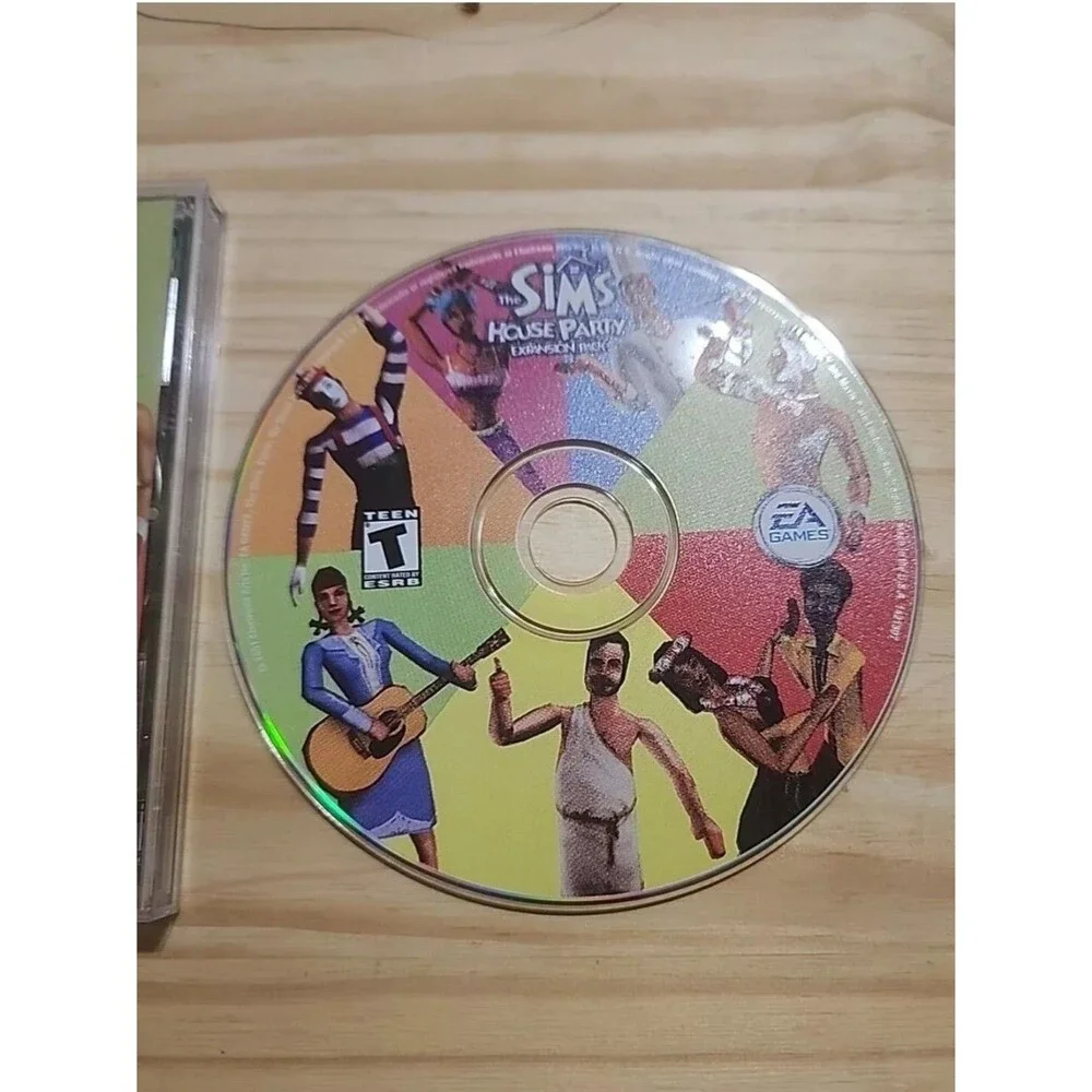 The Sims House Party Expansion Pack ( PC CD-ROM) CIB COMPLETE w/ Key )
